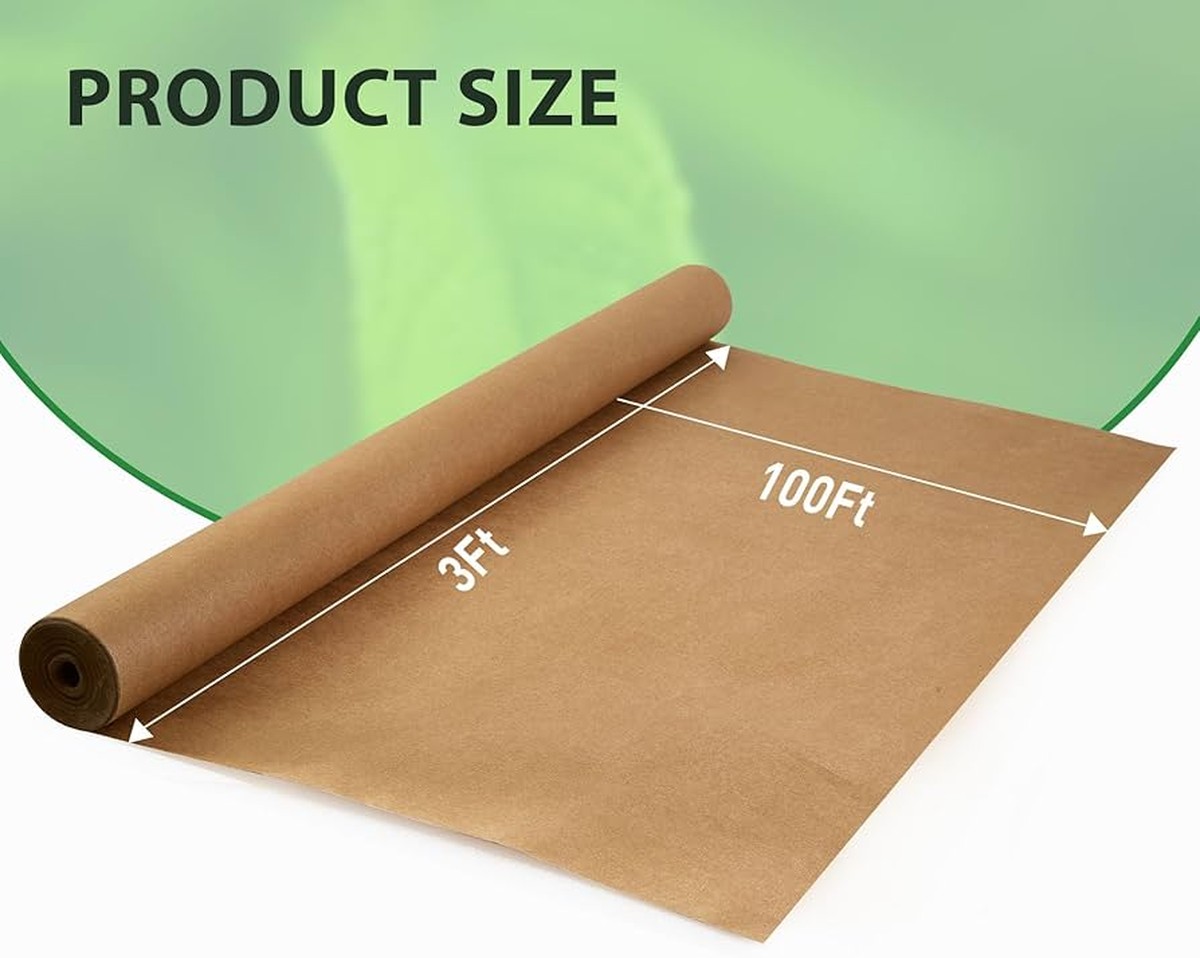 Pergamen na zemi zahrady: jednoduchý systém proti plevům - image 1