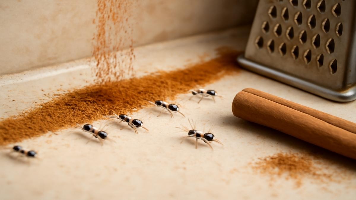 Skořice na okrajích záhradních záhonů: Jednoduché řešení proti mouchám a mravencům - image 2