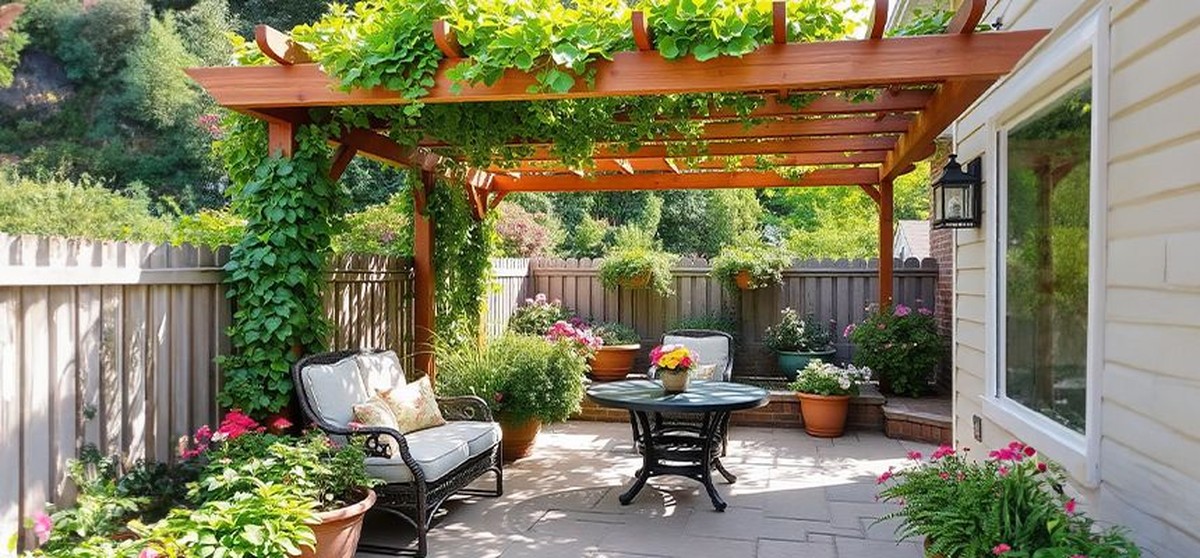 Starý sprchový závěs jako půdní pergola: Levné stínidlo na 10 let - image 2