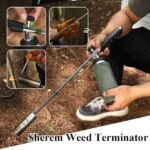 Ledová tříska místo drahých herbicidů: jak zabít plevel jednoduše