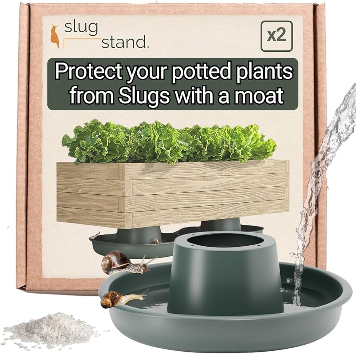 Mouka smíšená se solí: Záhradníci ji sypou na slimáky a ušetří stovky korun - image 1