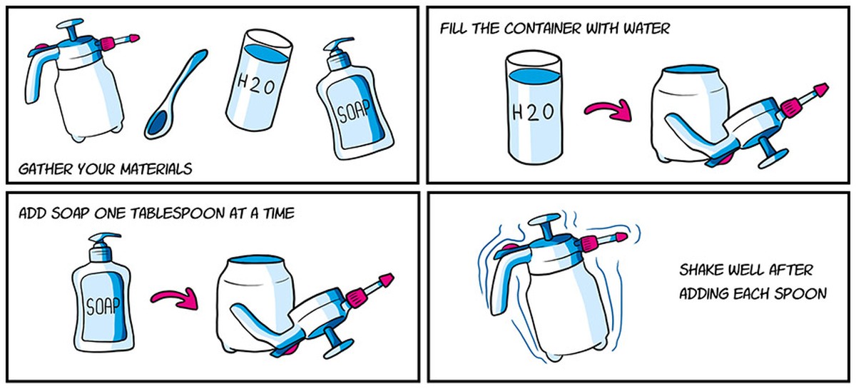 Mýdlová voda proti škůdcům: recept, který stojí méně než deset korun a funguje stejně jako chemie