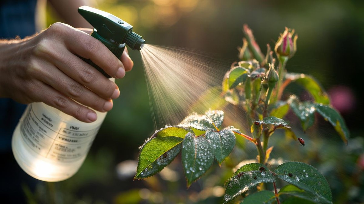 Ocet rozpuštěný ve vodě na listy: přírodní pesticid za pár korun