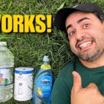 Соль и уксус против сорняков: метод, который работает за 48 часов